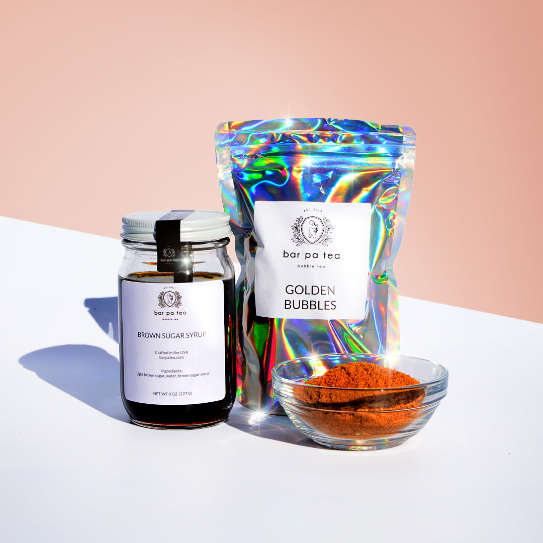 Pocas DIY Bubble Tea Kit Brown Sugar 3 Pack - 9oz – Candy Funhouse US