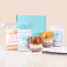 Load image into Gallery viewer, Premium Bubble Tea Kit  - Jasmine &amp; Oolong Green Bubble Tea Gift Set (Dylan Kit)
