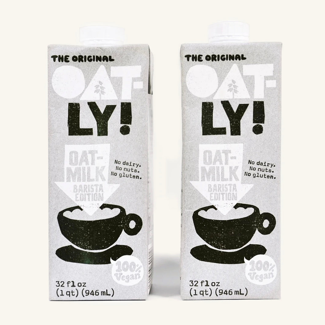 Oatly! Barista Edition Oatmilk- 2 pack – Bar Pa Tea