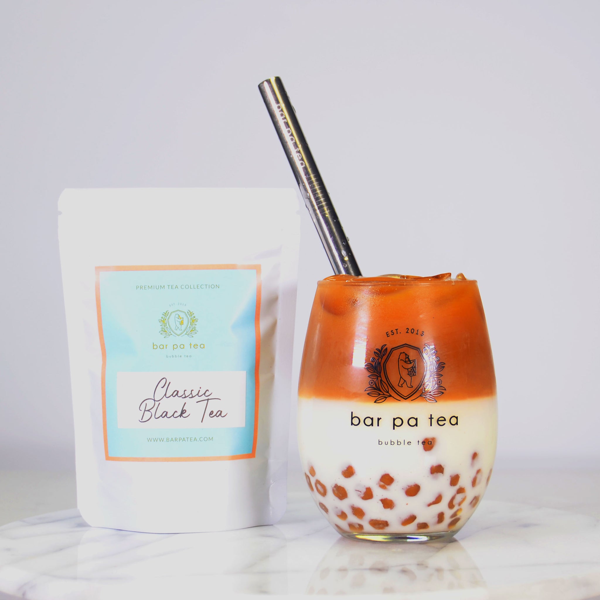 Premium Bubble Tea Kit - Black & Oolong Bubble Tea Gift Set (Adeline K –  Bar Pa Tea